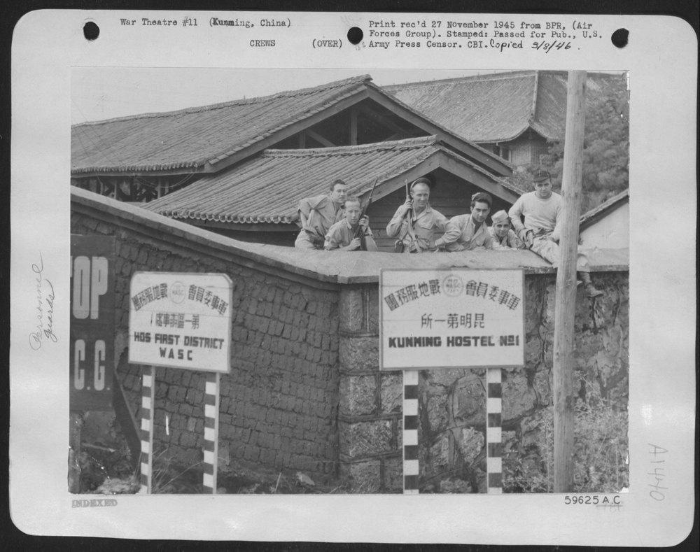 Clerks, drivers, and typists, with the Headquarters Squadron, Tenth