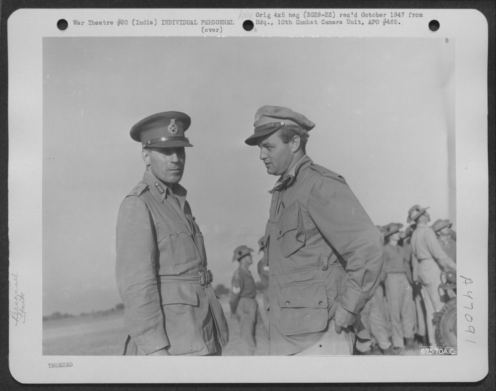 Colonel Cochran in India