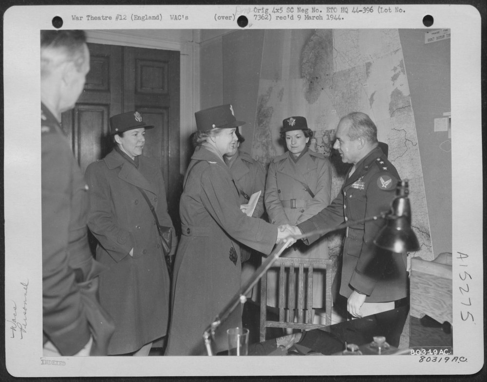 Colonel Hobby meets Doolittle in England