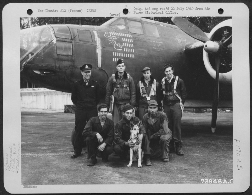 Colonel Hughey at 9th Air Force base