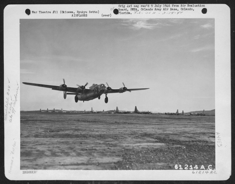 Consolidated B-24 'Liberator' Of The 11th Bomb Group, 7The Air Force