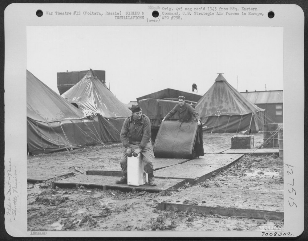 Construction at Poltava Airbase