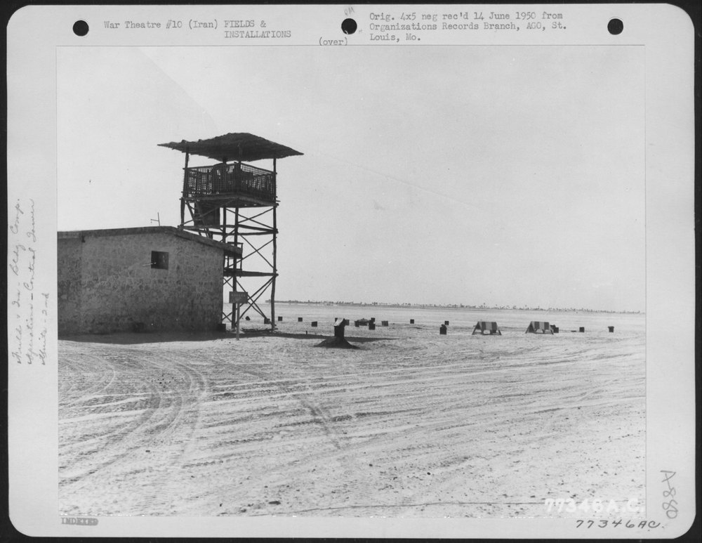 Control Tower at Teheran air base
