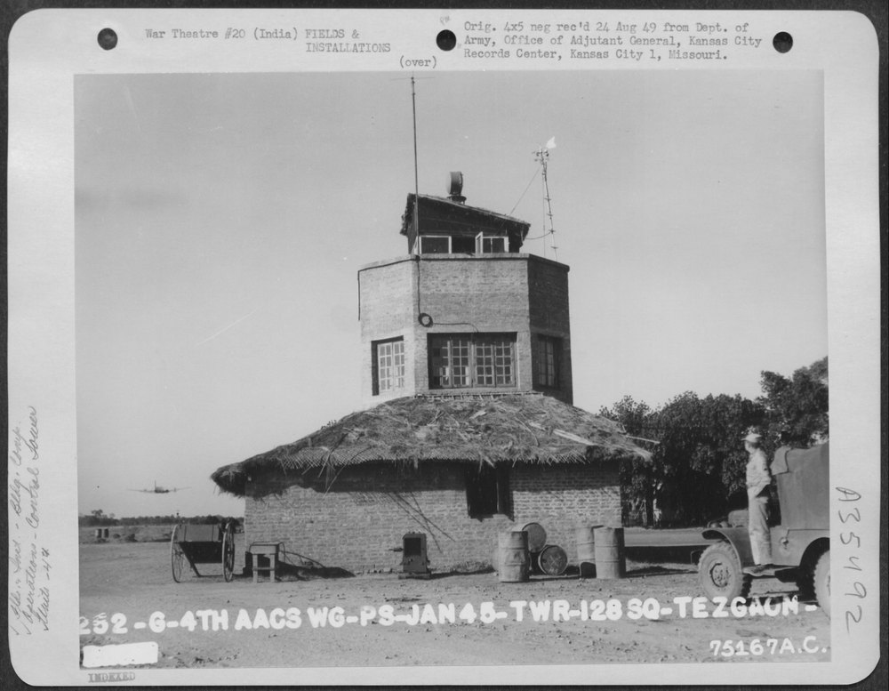 Control Tower at Tezgaon air base
