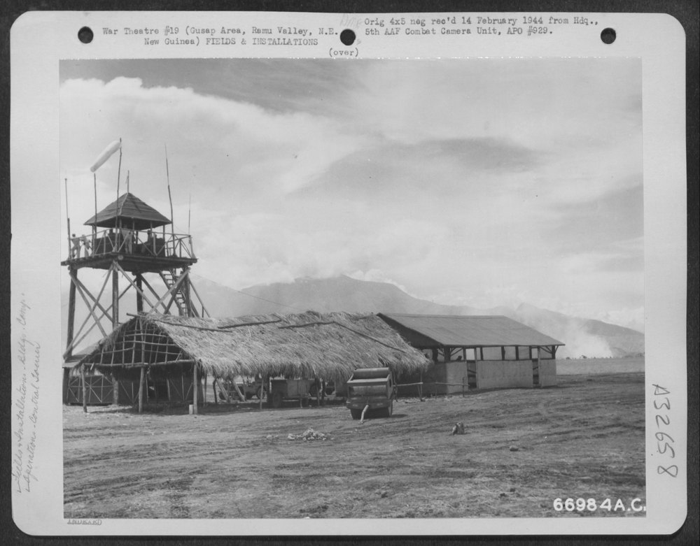 Control tower New Guinea