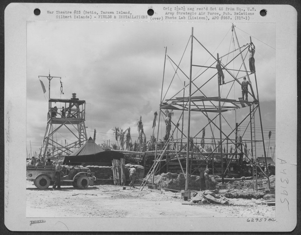 Control Tower On Tarawa Island