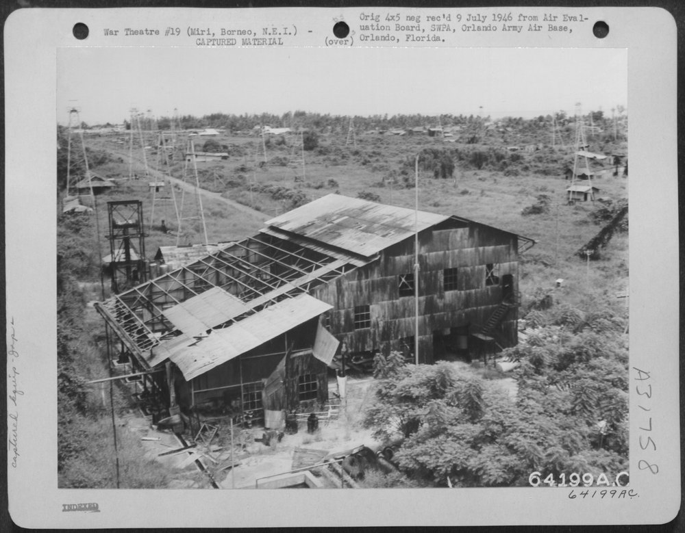Corrugated roofing sheets were removed from the roof of the building