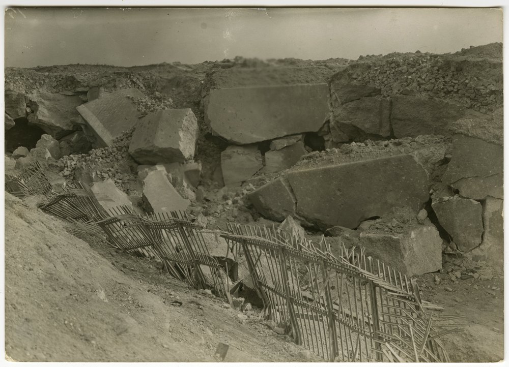Crater at Fort Manonvillier