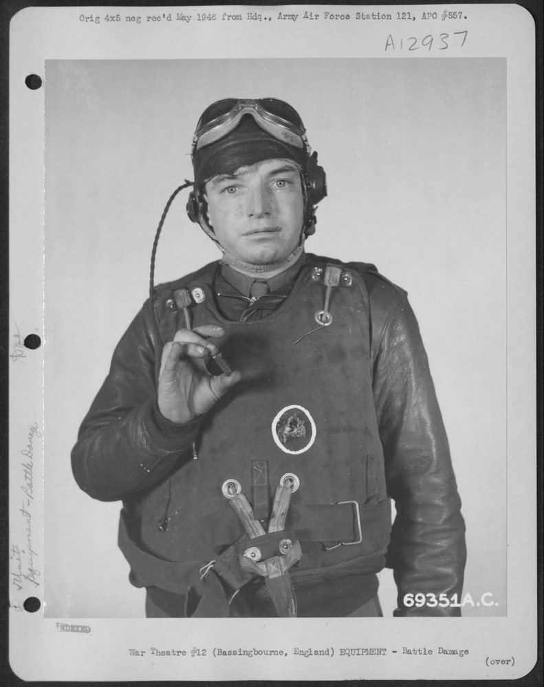 Crew member at Bassingbourne