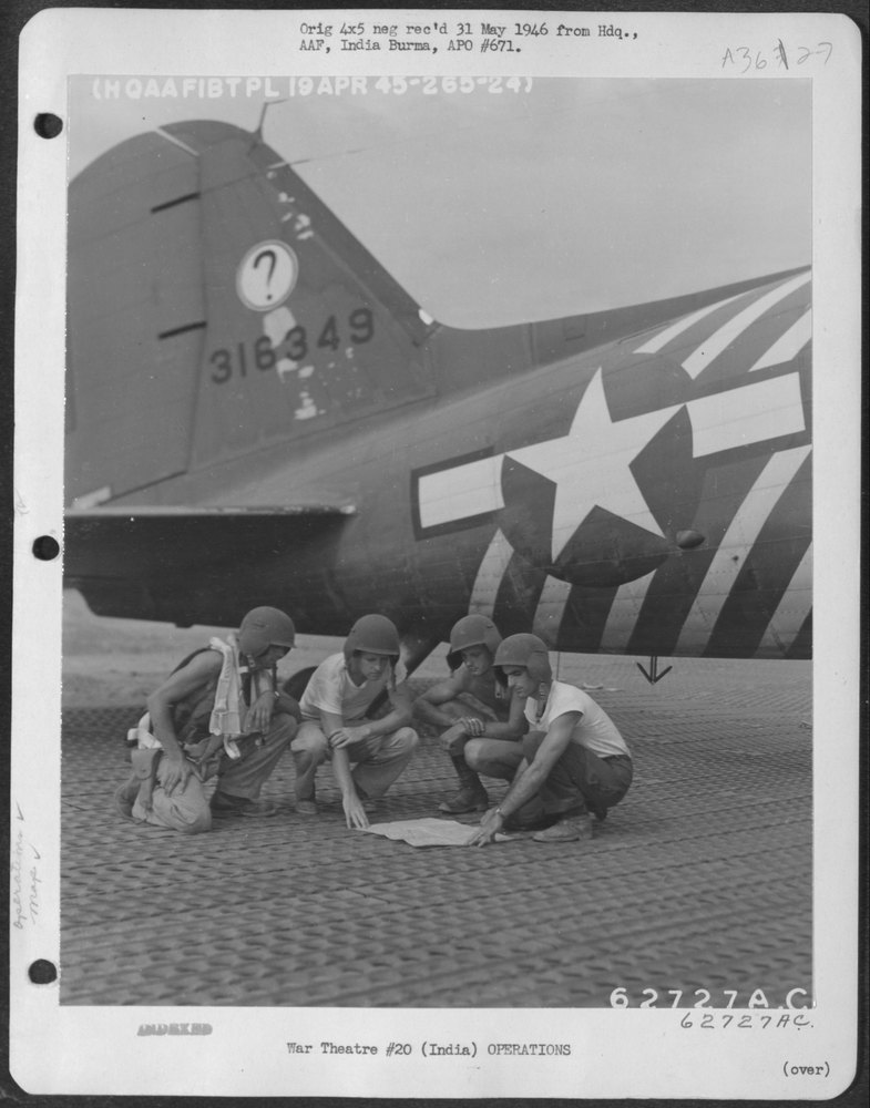 Crew Members Board Plane In India