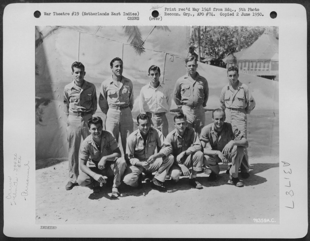 Crew of B-24 Sweet Thing in Netherlands East Indies
