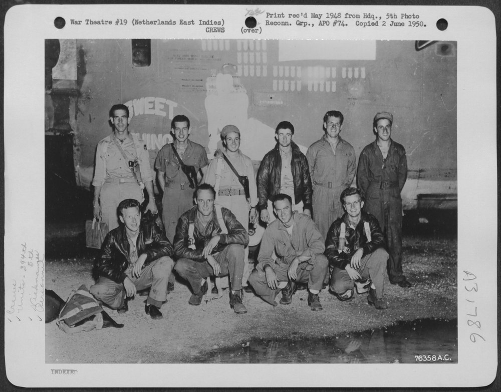 Crew of B-24 Sweet Thing in Netherlands East Indies