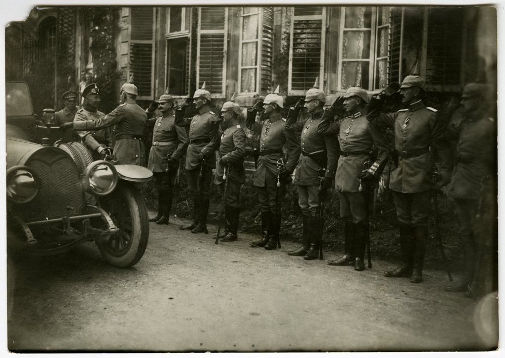 Crown Prince Wilhelm visits 3rd Army Corps
