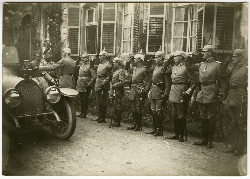 Crown Prince Wilhelm visits 3rd Bavarian Army Corps