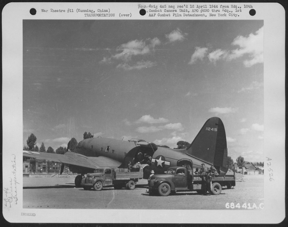 Curtiss C-46 in Kunming China