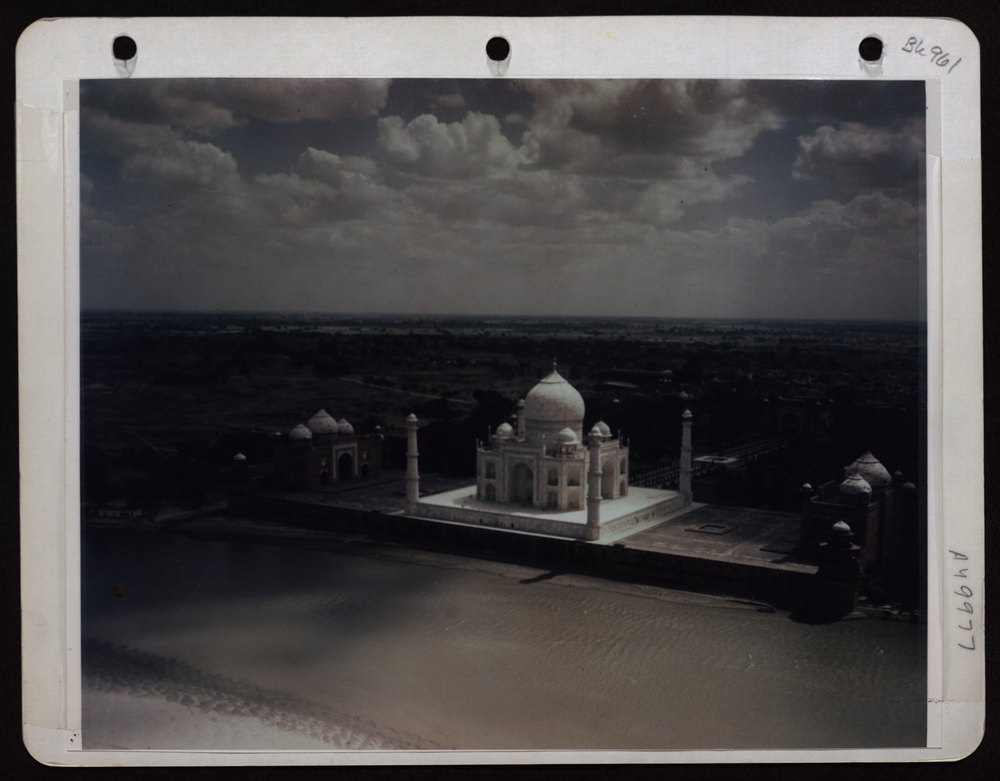 Curtiss C-46 Over Taj Mahal