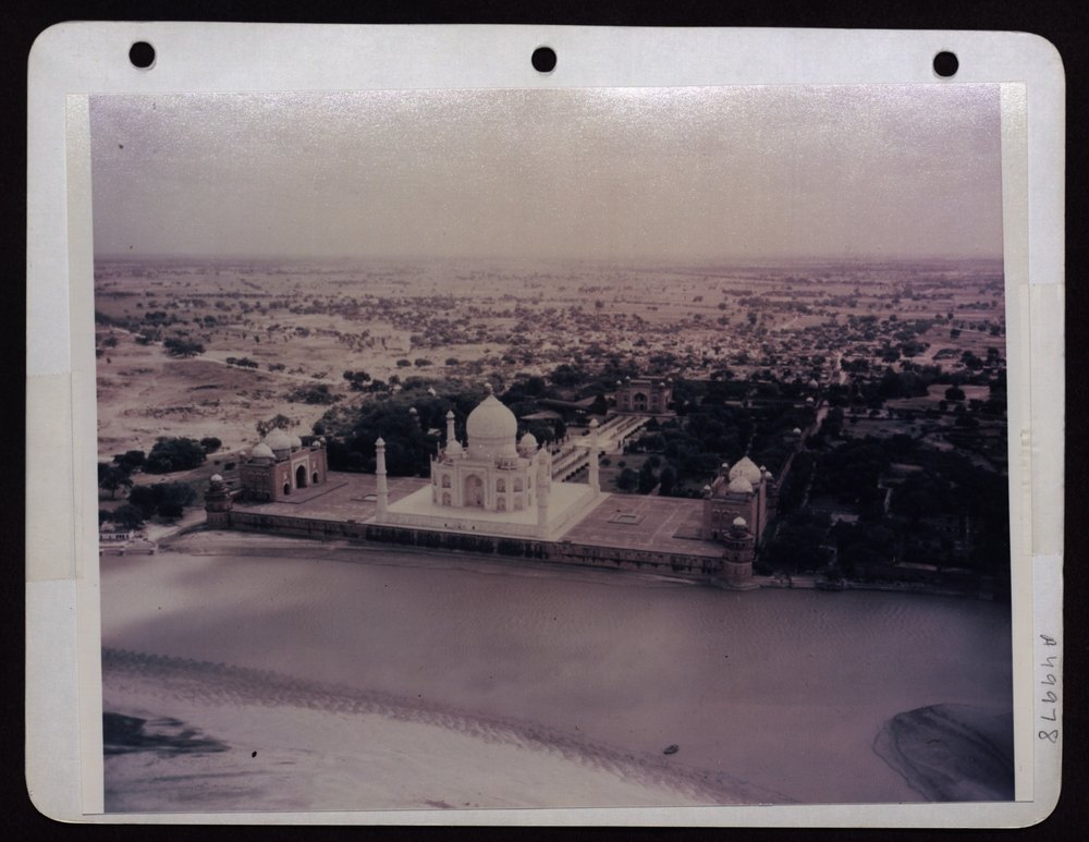 Curtiss C-46 Over Taj Mahal