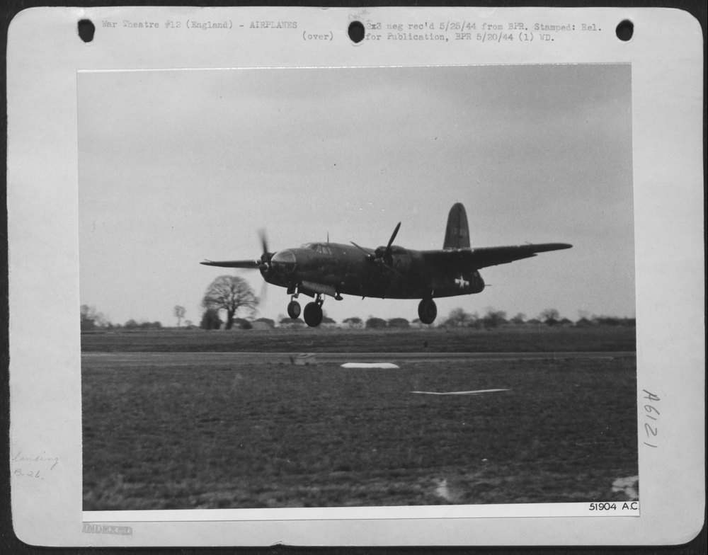 Dangerous if you don't know how--A skillful pilot of a Martin B-26