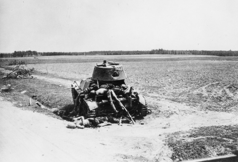 Destroyed Russian Tank