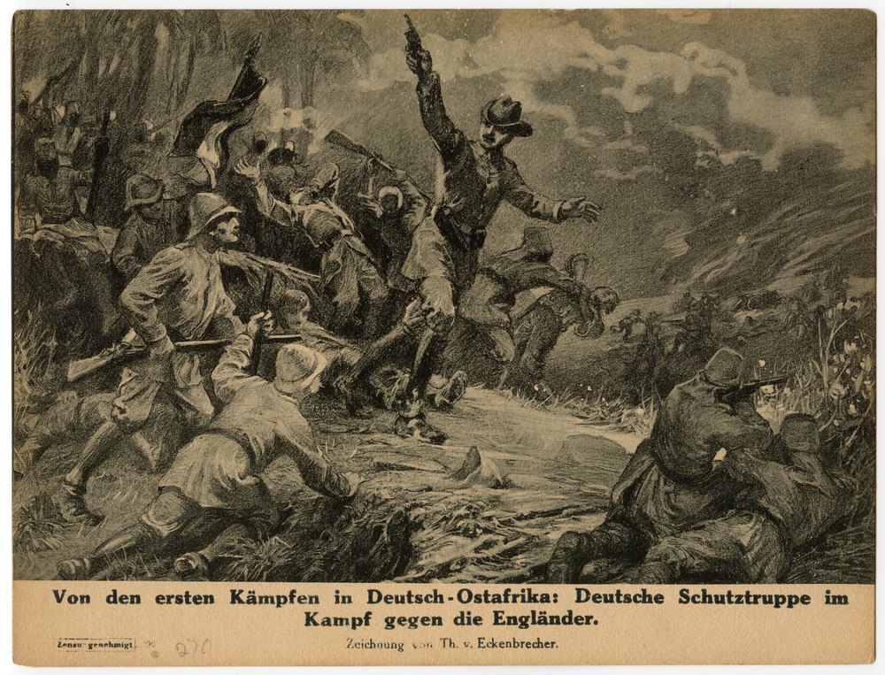 Deutsche Schutztruppe in combat