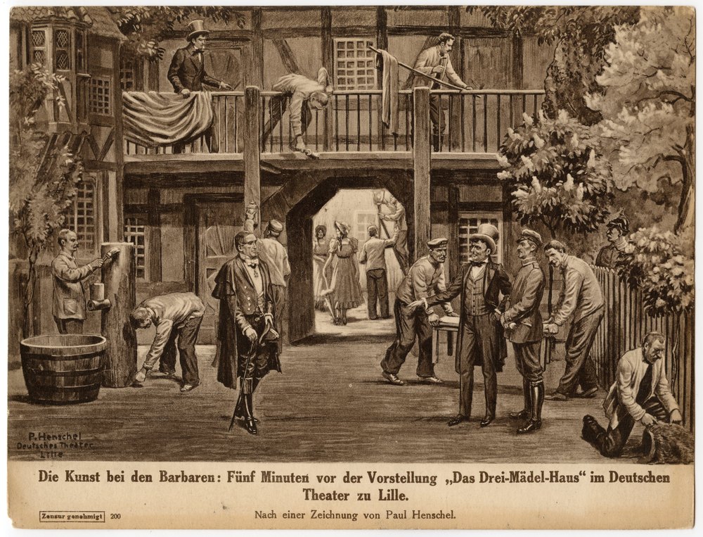 Deutsches Theater Lille placard