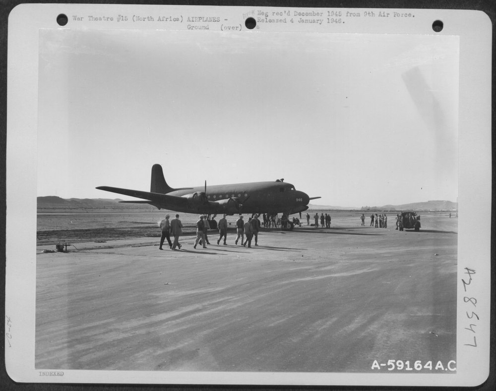 Douglas C-54 in North Africa