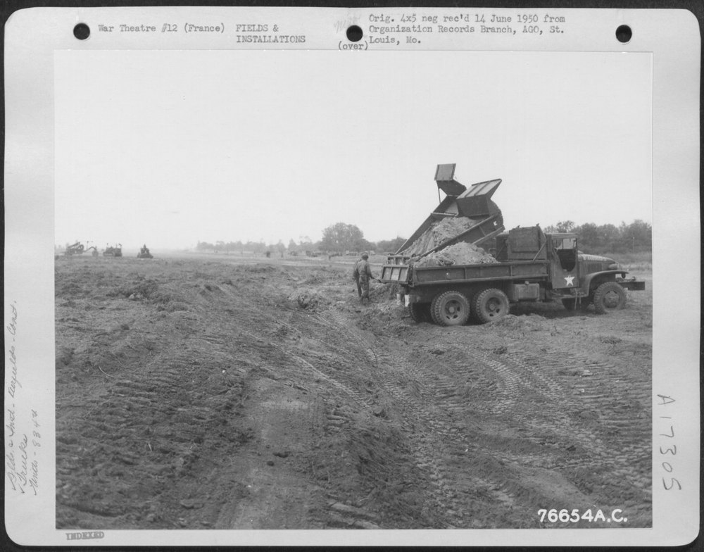 Dump Truck At St Pierre Du Mont