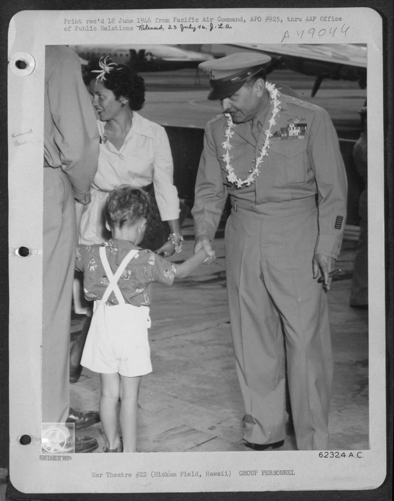 Eaker at Hickam Field