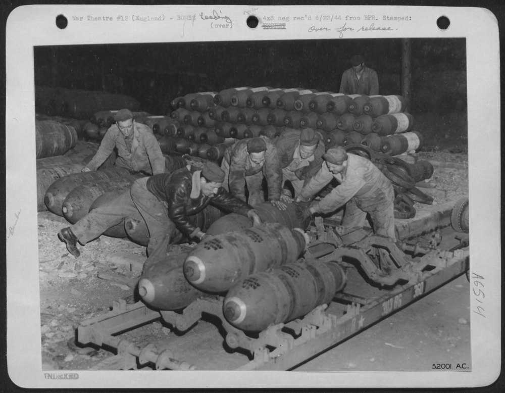 Early in the evening preceding the opening assault, armoring crews
