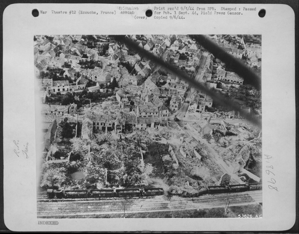 Ecouche France Allied bombers
