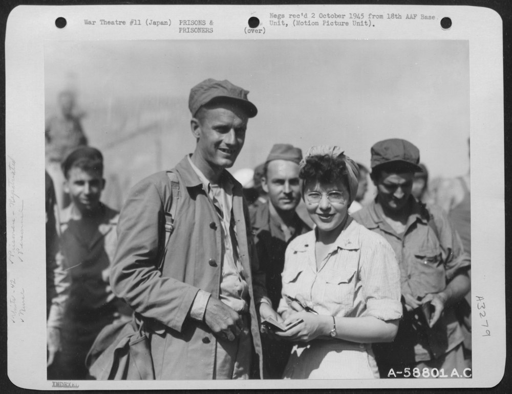 Eleanor Pope, From Girard, Ohio, Of The 42nd General Hospital, Greets