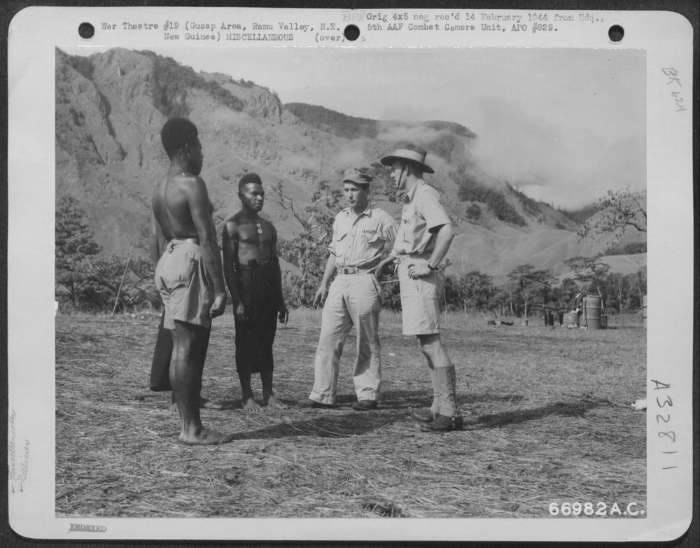 Engineering officer New Guinea