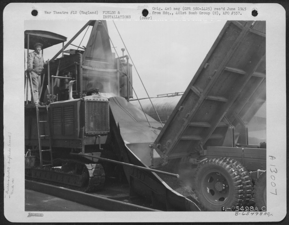 Engineers at 8th Air Force base