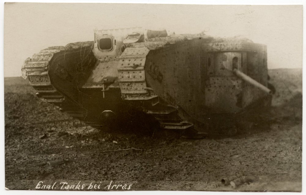 English tank near Arras