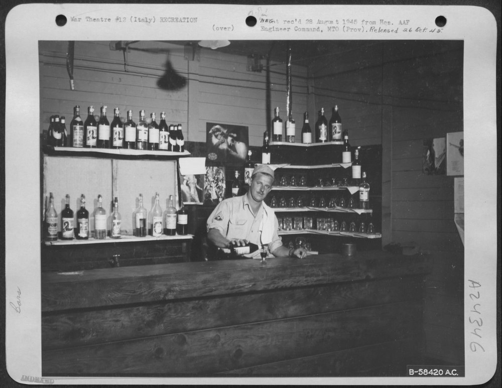 Enlisted Men's Bar In Foggia