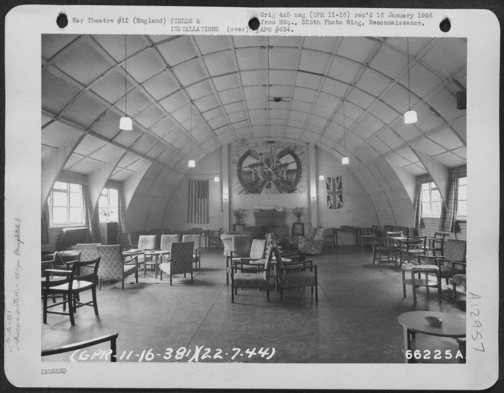 Enlisted Men's Lounge at 8th Air Force Station