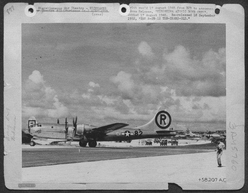 Enola Gay Returns To Parking