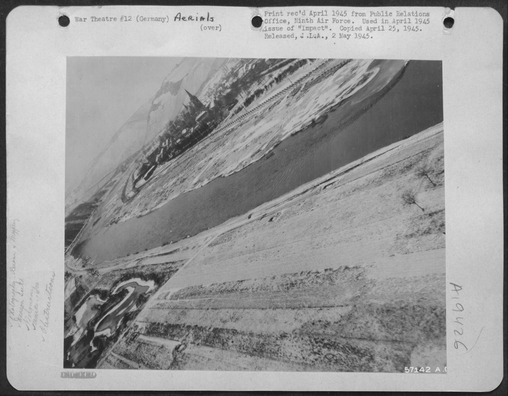 F-5 Plane over Siegfried Line