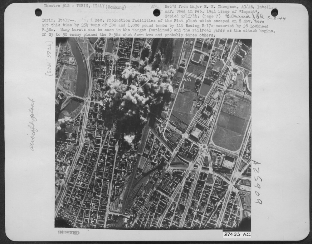 Fiat plant bombed in Turin
