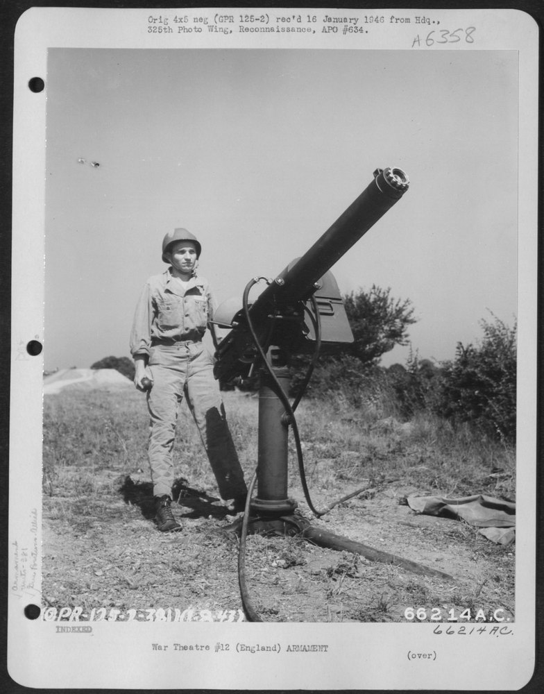 Field defense at 8th Air Force station