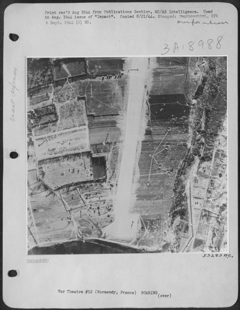 Fighter strip in Normandy