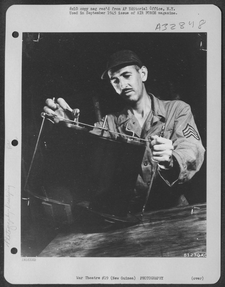 Film developed at New Guinea base