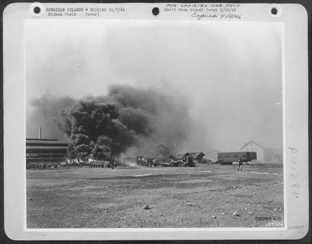 Fireman at Hickam Field