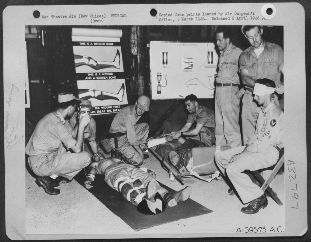 First Aid Class At Nadzab