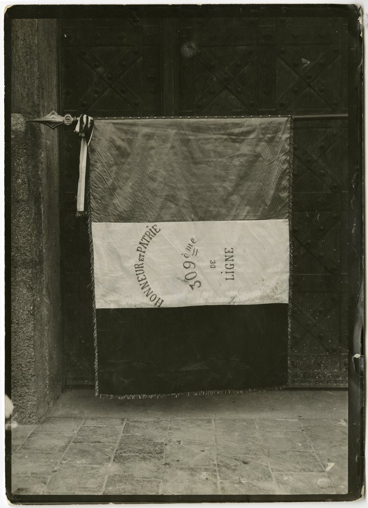 First French flag captured by Bavarians in Munich