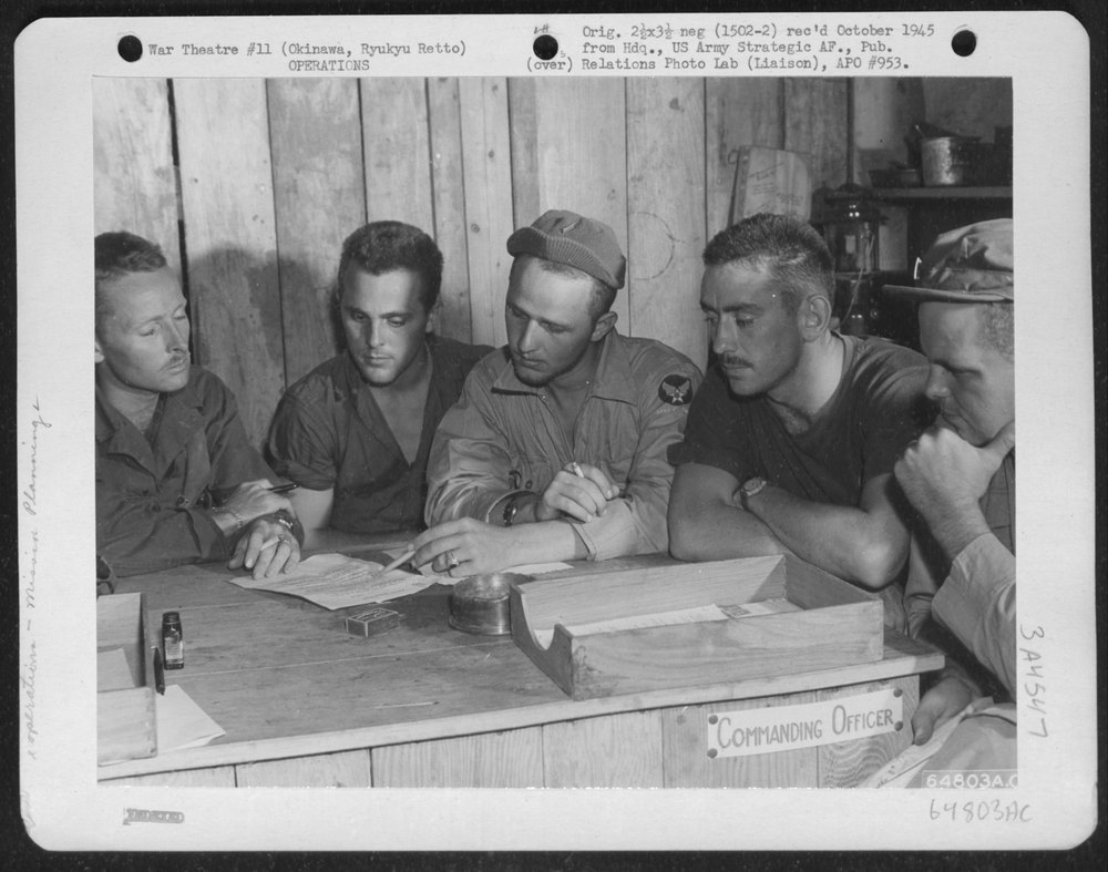 Flight Commanders Okinawa