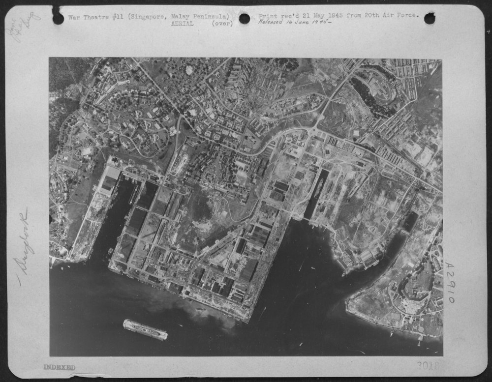 Floating drydock at Singapore