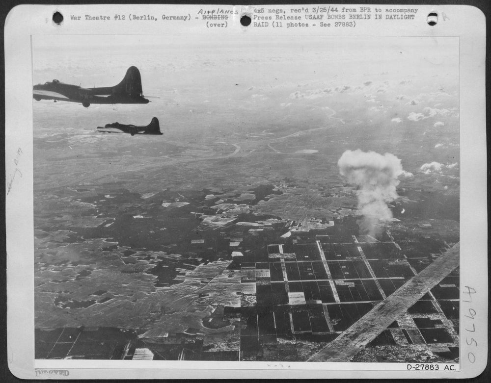 Flying Fortress over Berlin