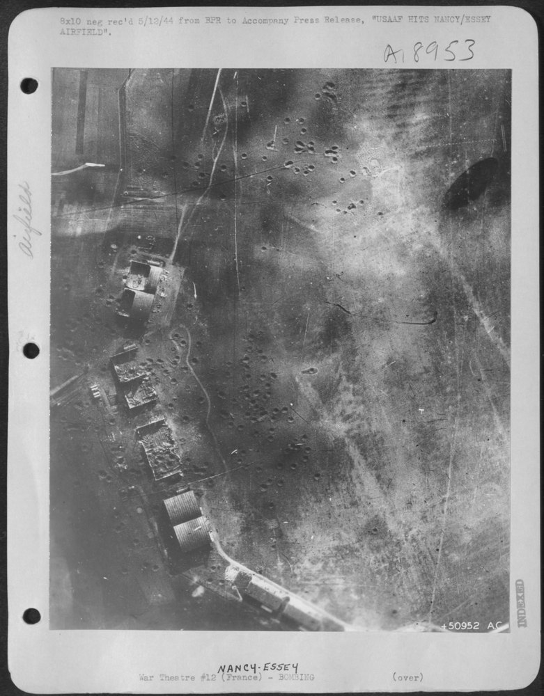 Flying Fortresses hit Nancy airfield