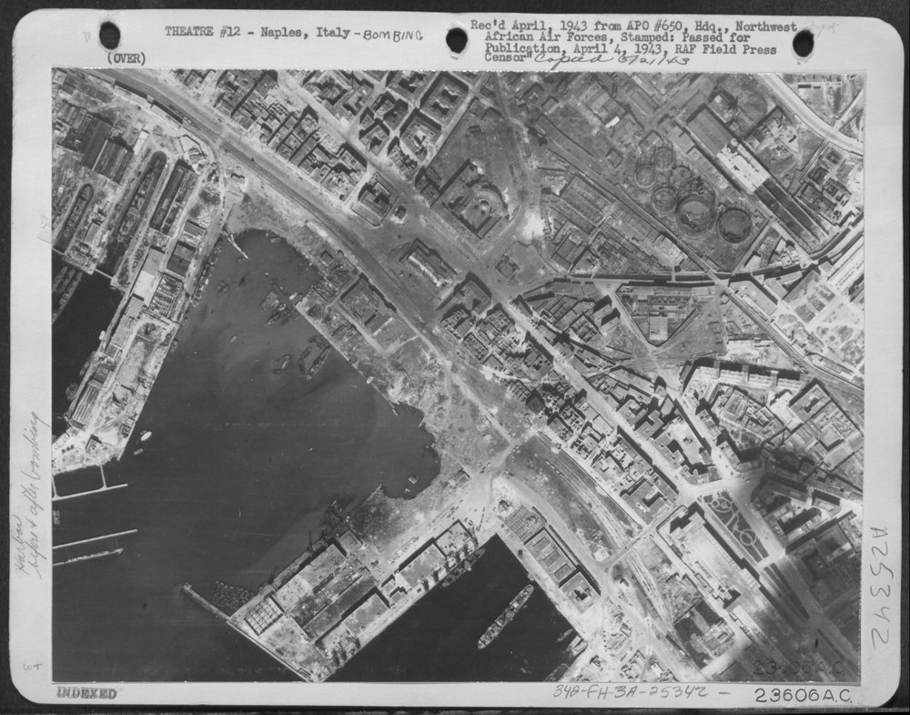 Flying Fortresses over Naples